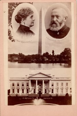 President Benjamin Harrison & First Lady Caroline Lavinia “Carrie” Scott Harrison

THIS HAS BEEN RETURNED TO FAMILY

This photo mounted on board is of President Benjamin Harrison & of First Lady Caroline Lavinia “Carrie” Scott Harrison
