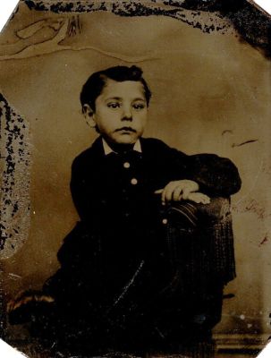 Click to view full size image
==============
Unidentified
This was Donated by Cheryl Webber.
Unidentified Tintype Photo in the Daniel Benjamin Troutman Album
Unidentified
This was Donated by Cheryl Webber.
Unidentified Tintype Photo in the Daniel Benjamin Troutman Album