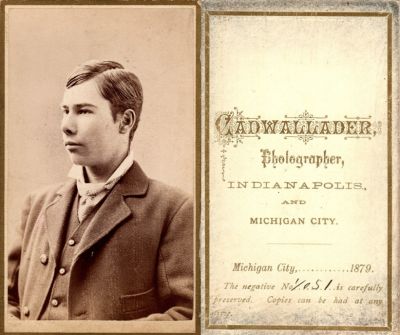 Click to view full size image
==============
Unidentified
This was Donated by Cheryl Webber.
Unidentified CdV Photograph in the Daniel Benjamin Troutman Album.
The Photographers name is "Cadwallader", Michigan City & Indianapolis, Indiana.
CdV Photograph taken in 1879.
Unidentified
This was Donated by Cheryl Webber.
Unidentified CdV Photograph in the Daniel Benjamin Troutman Album.
The Photographers name is "Cadwallader", Michigan City & Indianapolis, Indiana.
CdV Photograph taken in 1879.