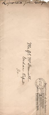 Click to view full size image
==============
John Gallagher
THIS HAS BEEN RETURNED TO FAMILY
This was Donated by Mary Muhlfeld
Civil War Document for John Gallagher
John Gallagher
THIS HAS BEEN RETURNED TO FAMILY
This was Donated by Mary Muhlfeld
Civil War Document for John Gallagher