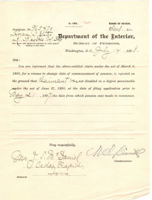 Click to view full size image
==============
Horace Sanford Gates Sr.
This was Donated by Mary Muhlfeld
Civil War Document for Horace Sanford Gates Sr.
Horace Sanford Gates Sr.
This was Donated by Mary Muhlfeld
Civil War Document for Horace Sanford Gates Sr.