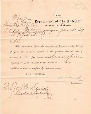 Click to view full size image
==============
Redding Money Garrison
This was Donated by Mary Muhlfeld
Civil War Document for Redding Money Garrison
Redding Money Garrison
This was Donated by Mary Muhlfeld
Civil War Document for Redding Money Garrison