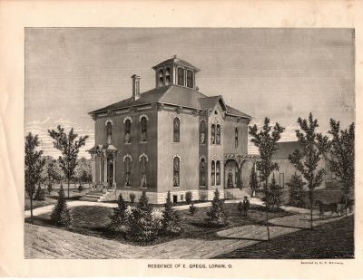 Ebenezer Gregg

This was harvested out of a old genealogy book called The History of Lorain County, Ohio. Circa 1879.

This residence illustration is for E. Gregg's residence.

NOTE: This Album is either for Captain Ebenezer Gregg (1757-1844) or for Ebenezer Gregg (1804-1866). Both resided in Lorain County, Ohio.

Further research is needed.
