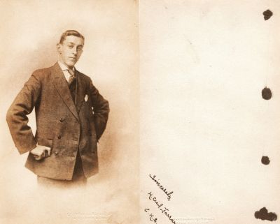 Click to view full size image
==============
Herbert Cecil Farrar
This Photo States: "Sincerely, H. Cecil Farrar, E. H. S."
The Photographers name is "Louis Fabian Bachrach", Worchester, Massachusetts.
Herbert Cecil Farrar
This Photo States: "Sincerely, H. Cecil Farrar, E. H. S."
The Photographers name is "Louis Fabian Bachrach", Worchester, Massachusetts.