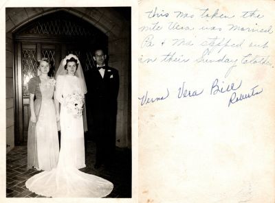 Click to view full size image
==============
Verna, Vera & Bill Roberts
This Photo States: "This was taken the nite Vera was married. Pa & Ma stepped out in their Sunday clothes. Verna, Vera & Bill Roberts"
Verna, Vera & Bill Roberts
This Photo States: "This was taken the nite Vera was married. Pa & Ma stepped out in their Sunday clothes. Verna, Vera & Bill Roberts"