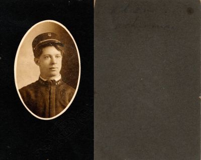 Adam

This photo mounted on board states: "Adam ______?"

(We are unable to decipher his last name)

The Photographers name is "Gem Studio", St. Paul, Minnesota.
