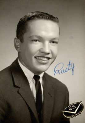 Click to view full size image
==============
Rusty
This Photo States: "Rusty". Class of 1965.
Rusty
This Photo States: "Rusty". Class of 1965.