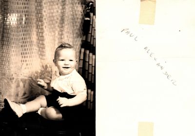 Paul Alexander

This was Donated by Melanie Hallam

This Album is for Paul Alexander.

Further research is needed
