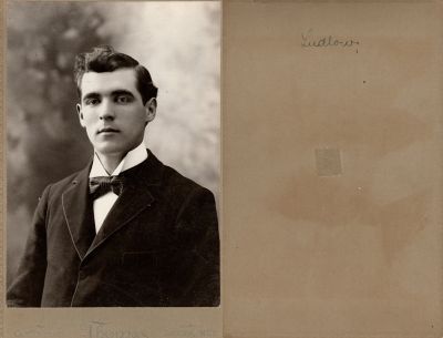 Stephen Hurd Ludlow

This was Donated by Cheryl Webber/ The Terry Girls Genealogy.

This Cabinet Card Photo States: "Ludlow"

The Photographers name is "Thomas", Jackson, Michigan
