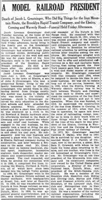 Jacob Lowman Greatsinger

Jacob Lowman Greatsinger Obituary.

Found: The New York Telegram, 7 July 1918.
