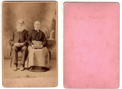 Click to view full size image
==============
Elisha Henricks & Unidentified
This was Donated by Cheryl Webber/ The Terry Girls Genealogy.
This Cabinet Card Photo States: "Elisha Henricks"
Elisha Henricks & Unidentified
This was Donated by Cheryl Webber/ The Terry Girls Genealogy.
This Cabinet Card Photo States: "Elisha Henricks"