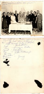 Esley Otto Killian & Ethel Elizabeth Baker Killian 50th Wedding Anniversary

THIS HAS BEEN RETURNED TO FAMILY

This was Donated by Cheryl Webber/ The Terry Girls Genealogy.

This Photo States: "50th Wedding Anniversary of E. O. Killian"

See Photo for further Description

