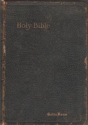 Click to view full size image
==============
Golda Baum Bible
THIS HAS BEEN RETURNED TO FAMILY
Bible For Golda Baum
Golda Baum Bible
THIS HAS BEEN RETURNED TO FAMILY
Bible For Golda Baum