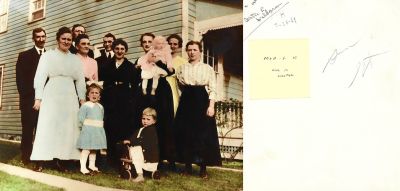 Walter E. Walborn & Unidentified Others

THIS HAS BEEN RETURNED TO FAMILY

This Photo States: "Walter E. Walborn, one is Walter"

NOTE: photo is colored and was not enhanced. 
