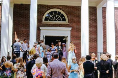 Click to view full size image
==============
Robin Tucker Muth & Bill Muth Wedding
THIS HAS BEEN RETURNED TO FAMILY
This 35MM Slide States: "After Church Wedding of Robin Tucker & Bill Muth, (Susan Steinman) August, 1973."
Robin Tucker Muth & Bill Muth Wedding
THIS HAS BEEN RETURNED TO FAMILY
This 35MM Slide States: "After Church Wedding of Robin Tucker & Bill Muth, (Susan Steinman) August, 1973."