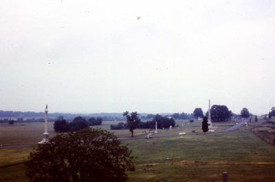 Gettysburg, Pennsylvania

This 35MM Slide States: "View from Penna Monument, Gettysburg, Pennsylvania, Summer 1961."
