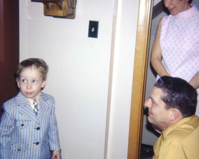 Click to view full size image
==============
Brian Noel, Flo & Gil
This 35MM Slide States: "Easter, 1972."
This is believed to be Brian Noel and Grandparents Flo and Gil
Brian Noel, Flo & Gil
This 35MM Slide States: "Easter, 1972."
This is believed to be Brian Noel and Grandparents Flo and Gil